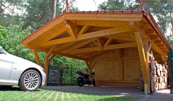 Individuell geplanter Holz-Carport